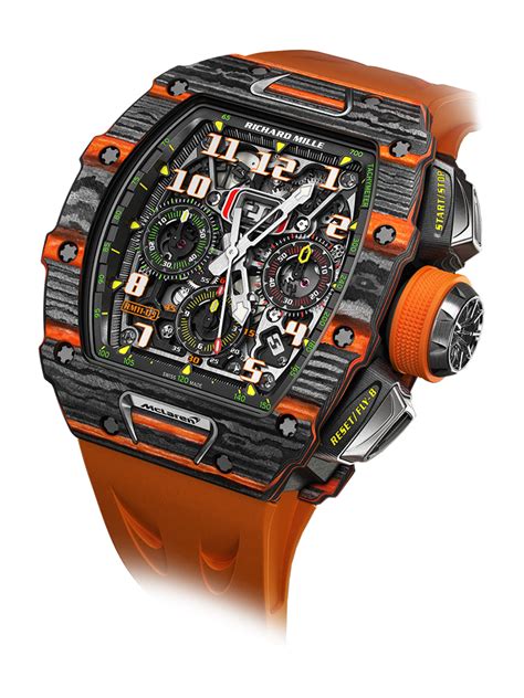 richard mille mc laren|Richard Mille flyback chronograph.